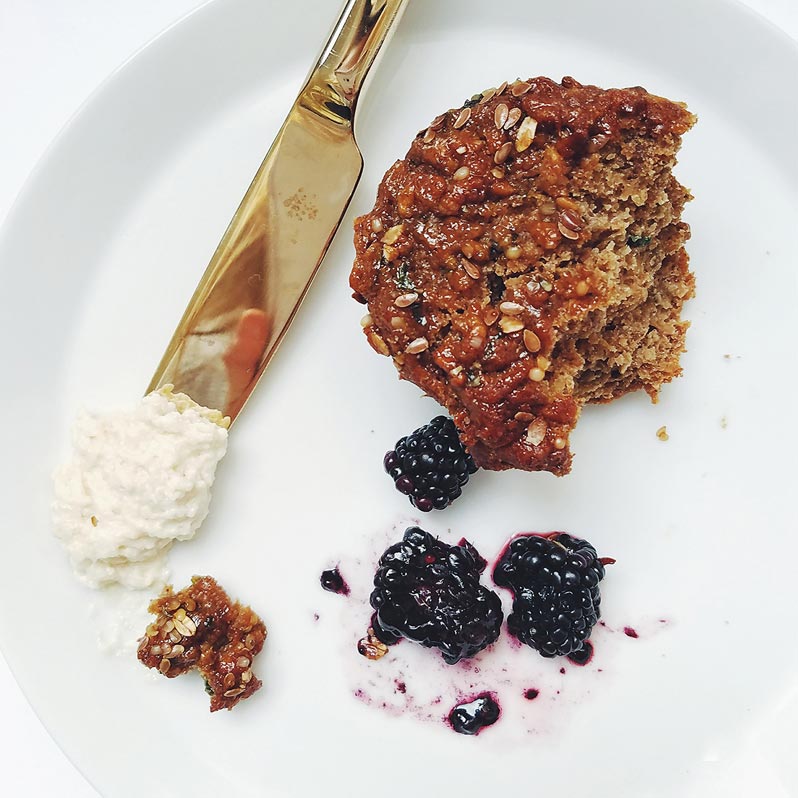 Zen Muffin breakfast from Sakara