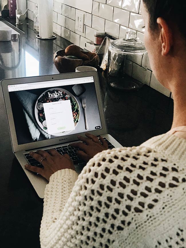 Taking the Habit Food Test