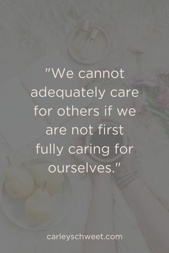 Why Self-Care is Not Self Indulgence | Carley Schweet