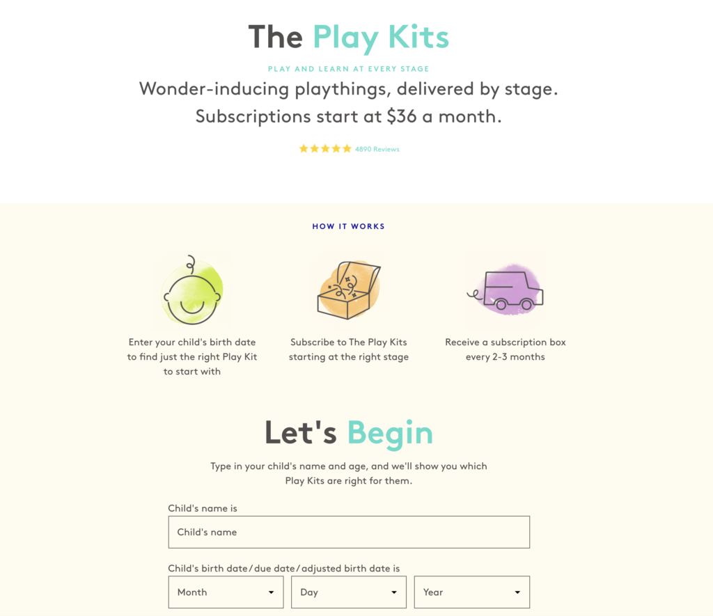 Lovevery The Play Kits (3-Kit Subscription)