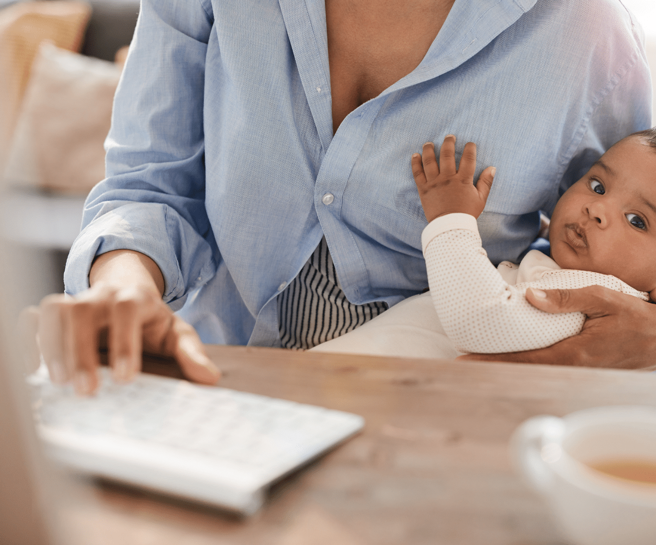 Working mom s. Working mother. Busy working mama with 3 Kids.